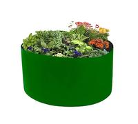 FGYZYP Sacchi da coltivazione in tessuto non tessuto da 100 galloni, vaso da fiori in tessuto di feltro resistente, contenitore rotondo ispessito da giardino rialzato per ortaggi, alberi da frutto,