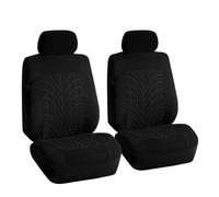 FH Group Car Seat Covers Front Seats Only Black Travel Master Seat Cov