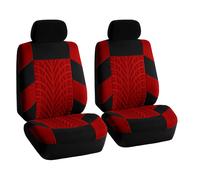 FH Group Car Seat Covers Front Seats Only Red Travel Master Seat Cover
