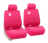 FH Group Car Seat Covers Front Set Cloth - Seat Covers for Low Back Ca