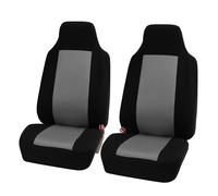 FH Group Car Seat Covers Front Set Gray Cloth - Car Seat Covers for Bu