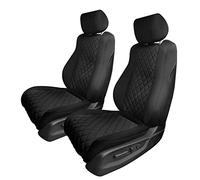 FH Group CM5016BLACKFRONT Coprisedili anteriori in neoprene su misura per Honda Accord LX 2018-2022 | Sport | Sport SE | EX | EX-L | Touring con inserto Neosupreme resistente all'acqua