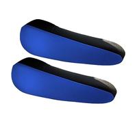 FH GROUP - Copribracciolo in Tessuto Piatto Semi-Universale, Una Coppia, Blu