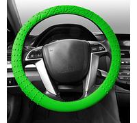 FH Group Coprivolante universale in silicone con pennini e motivo massaggiante per la maggior parte delle auto, SUV, camion e furgoni, verde