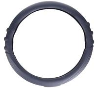 FH Group FH3003GRAY - Coprivolante universale in silicone con impugnatura e motivo massaggiante, colore grigio, si adatta alla maggior parte delle auto, SUV, camion e furgoni