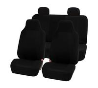 FH Group Full Set Car Seat Covers Black 3D Air Mesh - Universal Fit Au