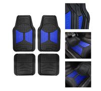 FH Group Gomma Auto Pavimento Tappetini 2-Tone Design Resistente Tutti Clima - 4