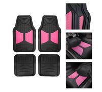 FH Group Gomma Auto Pavimento Tappetini 2-Tone Design Resistente Tutti Meteo - 4
