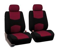 FH Group - Rivestimento per sedili Anteriori, in Tessuto, Bordeaux