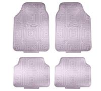 FH Group Tappetini per auto in gomma metallica, resistenti, set completo, universali, impermeabili, adatti per la maggior parte delle berline, SUV, camion, colore antracite