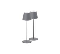 FH Lighting Cosenza lampada tavolo LED grigio 38cm FH Lighting
