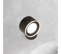 FH Lighting Faretto LED da parete Magnetics, nero, dimmerabile, RGBW FH Lighting