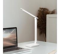 FH Lighting Lampada da tavolo ricaricabile Ole LED, bianca, sensore, dimmerabile, CCT 850506