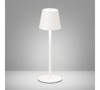 FH Lighting Lampada LED tavolo Tropea con accu, bianco sabbia FH Lighting