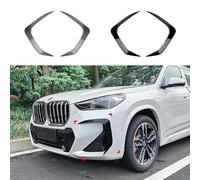 FHBPCPP Compatibile con BMW X1 U11 M Sport 2023+, Rivestimento Copertura Presa Laterale del Paraurti Posteriore Auto Splitter Spoiler Canard Decorare,Gloss Black
