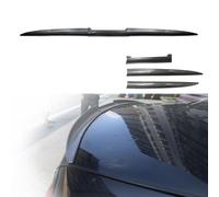 FHBPCPP Spoiler per Bagagliaio Posteriore, Compatibile per BYD e3 2019-2023, 3 Pezzi Spoiler del Bagagliaio sul Tetto Posteriore Labbro Coda, B Carbon Fiber Look