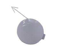 FHCBUTAE Barre da Traino per Auto Copertura per Gancio di Traino Paraurti Anteriore per VW per Polo 5 6R 6C Hatchback Mk5 1a Generazione 2010-2013(Bianca)