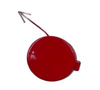 FHCBUTAE Barre da Traino per Auto Copertura per Gancio di Traino Paraurti Anteriore per VW per Polo 5 6R 6C Hatchback Mk5 1a Generazione 2010-2013(Style Red)