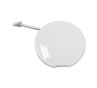 FHCBUTAE Barre da Traino per Auto Tappo Coprigancio di Traino per Paraurti Posteriore Auto, 71504TF0000 per Jazz per Fit GE6 GE8 2009-2011(White Driver Side)