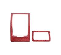 FHCBUTAE Copertura Decorativa Per Lampada Da Lettura Per GMC Sierra E Per Yukon 2007 2008 2009 2010 2011 2012 2013(Red carbon fiber)