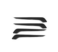 FHCBUTAE Maniglia Interna Auto Copertura Bracciolo Per Maniglie Interne Per Auto In Acciaio Inossidabile Per Toyota RAV4 2019-2025 RAV4 XA50 Hybrid(Black)