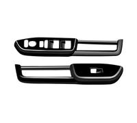 FHCBUTAE Maniglia Interna Auto Per N-BOX 2024 RHD Car Window Switch Panel Door Bracciolo Rivestimento Rivestimento(Bright Black)