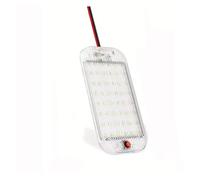 FHCBUTAE Per camper autobus roulotte barca cabina luce interna 12V 24V camper barra luminosa a cupola per soffitto auto con interruttore(JX58-1PC)