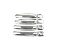 FHCBUTAE Per VW Per Golf 4 Per Jetta Per Bora MK4 1999-2004 Per Rabbit A4 1J Per Passat B5 1997-2005 Per Polo Coprimaniglia Porta Esterna Auto Decorazione(Silver A)