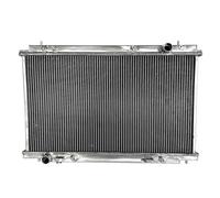 FHCBUTAE Radiatore per Nissan 350Z 3498cc 3.5L V6 MT 13038 2007 2008 2009 21410EV00A 21460EV00A Radiatore Alluminio Completo Serbatoio Liquido di Raffreddamento