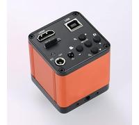 FHD 38MP 2K 1080P USB HDMI Fotocamera for microscopio video elettronico digitale industriale C-MOUNT Tf Video registratore di immagini di archiviazione della scheda (Color : Camera 90X lens LED)