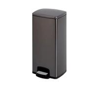 FHDsertW College Pattumiera Con Pedale for Lo Spazio Del Bagno(Nero)