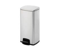FHDsertW College Pattumiera Con Pedale for Lo Spazio Del Bagno(Silver)
