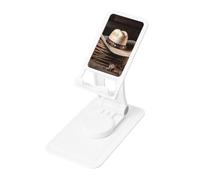 FHEBNDS American West Rodeo Hat supporto per telefono da scrivania, girevole a 360°, supporto pieghevole per telefono cellulare per ufficio e casa, supporto per tablet regolabile in altezza, supporto