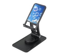 FHEBNDS Bubbles Blue Sky - Supporto da scrivania per cellulare, girevole a 360°, pieghevole, per ufficio, casa, altezza regolabile, supporto portatile per tablet e cellulare