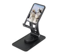 FHEBNDS Husky Dogs - Supporto per telefono da scrivania, girevole a 360°, pieghevole, per ufficio, casa, tablet regolabile in altezza, supporto portatile per cellulare e iPad