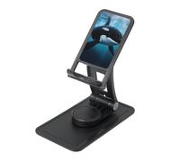 FHEBNDS Killer Whale - Supporto per telefono da scrivania, girevole a 360°, pieghevole, per ufficio, casa, supporto per tablet regolabile in altezza, supporto portatile per cellulare e iPad
