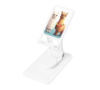 FHEBNDS Llama - Supporto per telefono da scrivania, girevole a 360°, pieghevole, per ufficio, casa, tablet, supporto portatile per tablet e cellulare