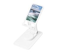 FHEBNDS Niagara Falls - Supporto per telefono da scrivania, girevole a 360°, pieghevole, per ufficio, casa, supporto per tablet regolabile in altezza, supporto portatile per cellulare e iPad