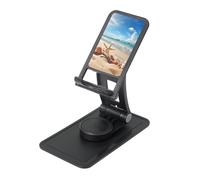 FHEBNDS Pretty Beach and Seashell - Supporto per telefono da scrivania, girevole a 360°, pieghevole, per ufficio, casa, tablet, supporto portatile per cellulare, iPad