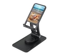 FHEBNDS Seashells on the Sandy Beach - Supporto per telefono da scrivania, girevole a 360°, pieghevole, per ufficio, casa, supporto per tablet regolabile in altezza, supporto portatile per cellulare e