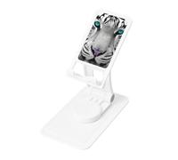 FHEBNDS Tiger - Supporto per telefono da scrivania, girevole a 360°, pieghevole, per ufficio, casa, supporto per tablet regolabile in altezza, supporto portatile per cellulare e iPad