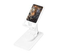 FHEBNDS Tiger - Supporto per telefono da scrivania, girevole a 360°, pieghevole, per ufficio, casa, tablet, tablet, cellulare, iPad