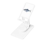 FHEBNDS Tuna Thunnus - Supporto per telefono da scrivania, girevole a 360°, pieghevole, per ufficio, casa, supporto per tablet regolabile in altezza, supporto portatile per cellulare e iPad