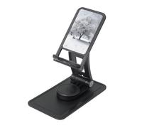FHEBNDS White Snow Tree - Supporto per telefono da scrivania, girevole a 360°, pieghevole, per ufficio, casa, tablet, supporto portatile per cellulare, iPad