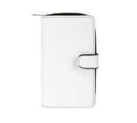 FHEDMN Portafoglio in vera pelle PU per uomini e donne - Bifold sottile con 12 scomparti per carte, borsa porta carte di credito e carta d'identità, ideale per viaggi, lavoro e uso quotidiano