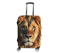 FHESDCW A Lion - Copribagagli per valigie, accessori da viaggio lavabili, antigraffio e antipolvere, protezione per valigie da 48-81 cm, Stile:, M, Classico