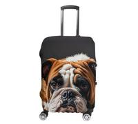 FHESDCW A Sad Bulldog - Copribagagli per valigie, accessori da viaggio lavabili, antigraffio e antipolvere, per bagagli da 48-81 cm, Stile:, L, Classico