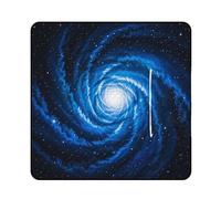 FHESDCW Blue Nebula - Coperta da picnic con borsa tote con cerniera, impermeabile, portatile, per esterni, leggera, pieghevole, per spiaggia, campeggio, parco, 200 x 200 cm