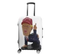 FHESDCW Cartoon President - Copribagagli per valigie, accessori da viaggio lavabili, antigraffio e antipolvere, adatto per bagagli da 48 a 81 cm, Stile:, M, Classico