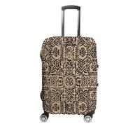 FHESDCW Copertura per bagagli con stampa di sfondo antico per valigie, accessori da viaggio lavabili, protezione antigraffio e antipolvere, adatta per bagagli da 48 a 81 cm, Stile:, M, Classico